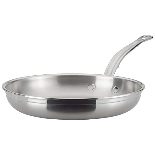 Hestan - ProBond Collection - Professional Clad Stainless Steel Frying Pan, Induction Cooktop Compatible, 11-Inch