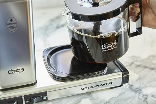 Technivorm Moccamaster 53932 KBGV Select 10-Cup Coffee Maker, Dutch Cocoa, 40 ounce, 1.25l