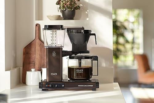 Technivorm Moccamaster 53932 KBGV Select 10-Cup Coffee Maker, Dutch Cocoa, 40 ounce, 1.25l