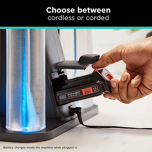 bev by BLACK+DECKER Cordless Cocktail Maker Machine and Drink Maker for Bartesian capsules (BCHB101)